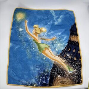 Thomas kincade Vintage Disney Tinkerbell quilted baby blanket  wall hanging HTF